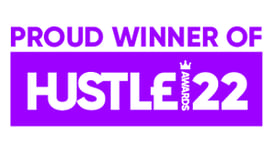 Hustle Awards 2022 logo.