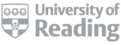 University of Reading logo.